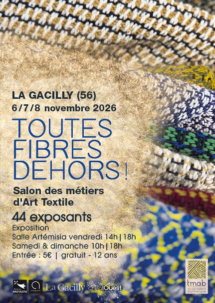 Affiche salon Toutes Fibres Dehors 2026